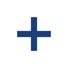 Obraz premium Plus icon sign symbol template