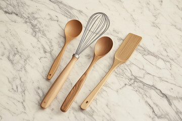 Stylish kitchen utensils for all your cooking and baking needs with flair. Generative AI
