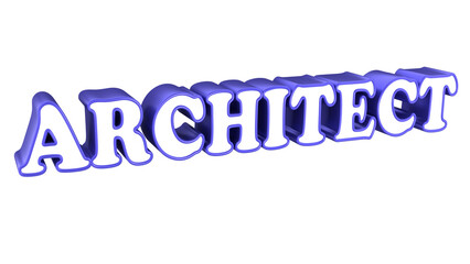 Realistic Architect 3d Text
