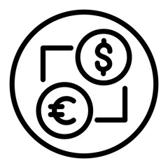 Currency Vector Design Icon Style