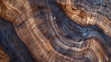 Naklejka premium Walnut wood texture, walnut planks texture background.