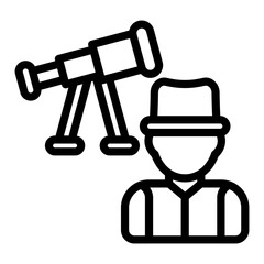 City Stargazers Vector Design Icon Style