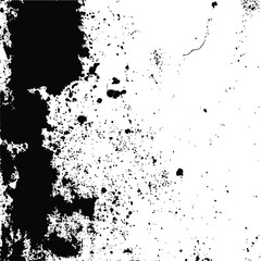 Black and White Abstract Grunge Texture background Vector