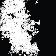 Black and White Abstract Grunge Texture background Vector