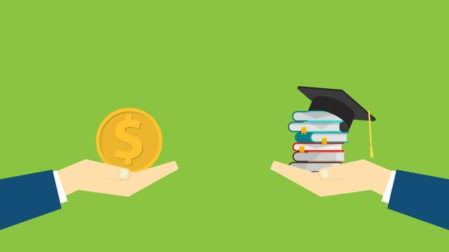 Financial costs and investment in higher education and student loans
