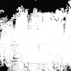 Black and White Abstract Grunge Texture background Vector