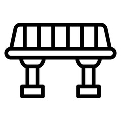 Car Roof Rack Vector Design Icon Style