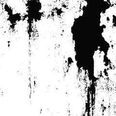 Black and White Abstract Grunge Texture background Vector