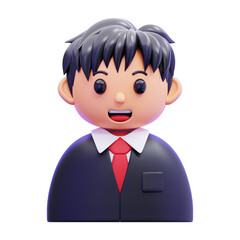 BUSINESSMAN 3D ILLUSTRATION