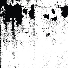 Black and White Abstract Grunge Texture background Vector