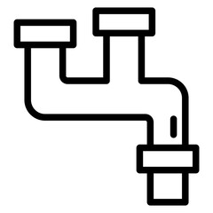 Pipeline Vector Design Icon Style