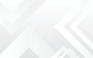 Fototapeta premium abstract white background design with geometric shapes pattern in grey colour.