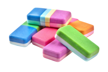 Erasers come in various types for different needs