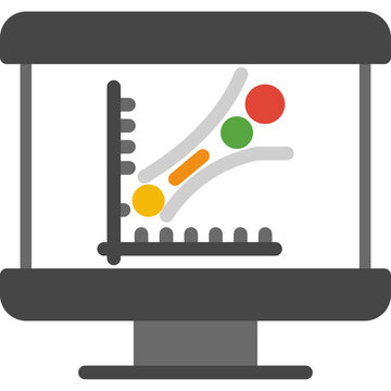 Chart Scatter Icon