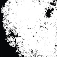 Black and White Abstract Grunge Texture background Vector