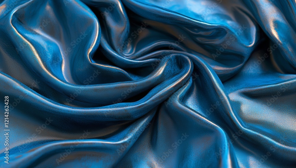 Poster a smooth gradient from dark to light blue creates a versatile background suitable for different crea