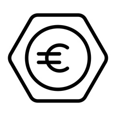 Euro Vector Design Icon Style