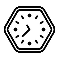 Clock Vector Design Icon Style