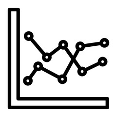 Chart Vector Design Icon Style