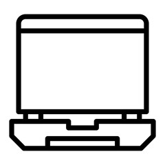 Laptop Vector Design Icon Style