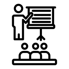 Training Vector Design Icon Style