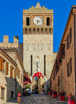 Gradara, Italy - listed among the most beautiful villages in Italy, Gradara displays a wonderful Old Town highlighted by its medieval defensive walls