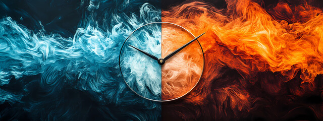 Uhr der Elemente