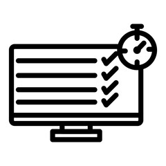 Quiz Vector Design Icon Style