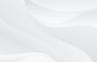 shiny white and gray background with wavy lines