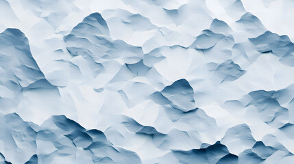 Obraz premium Abstract texture of crumpled paper layers digital art minimalist design light colors aerial view contemporary style