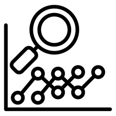 Competitor Analysis Vector Design Icon Style