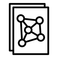 Connection Vector Design Icon Style