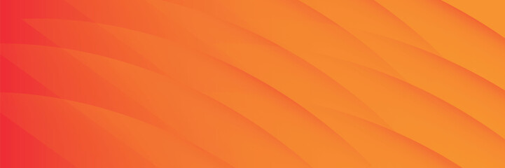 Modern orange abstract background with flowing wave lines. Dynamic wave. Smooth curve lines design element. Futuristic technology concept.