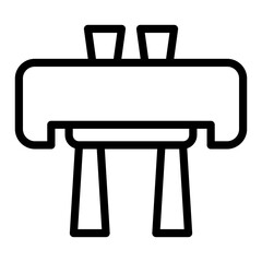 Table Vector Design Icon Style