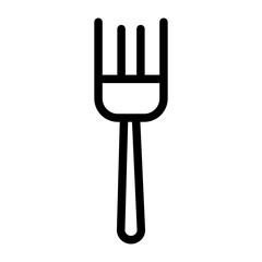Fork Vector Design Icon Style