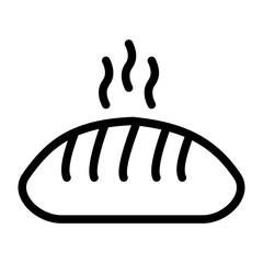 Bread Vector Design Icon Style