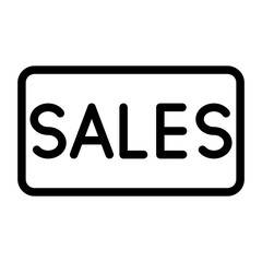 Sales Vector Design Icon Style