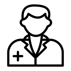 Doctor Vector Design Icon Style