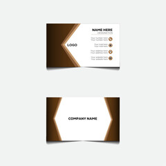 modern business card mockup template.