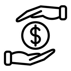 Haggling Vector Design Icon Style