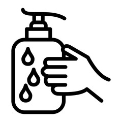 Obraz premium Hand Soap Vector Design Icon Style