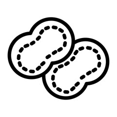 Cotton Pads Vector Design Icon Style
