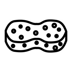 Sponge Vector Design Icon Style
