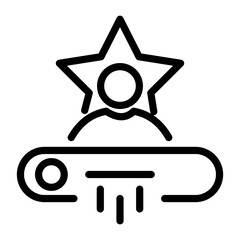 Feature Story Vector Design Icon Style