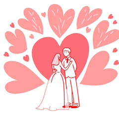 I love you papa illustration vector art