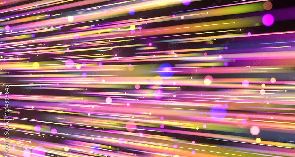 Poster light wave background, 3d rendering, abstract background
