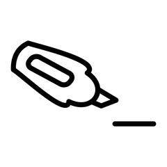 Highlighter Vector Design Icon Style