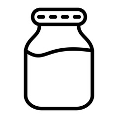 Water Jar Vector Design Icon Style