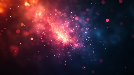 Fototapeta premium A sparkling bokeh background