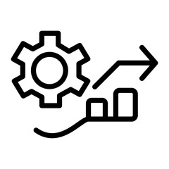Optimization Vector Design Icon Style